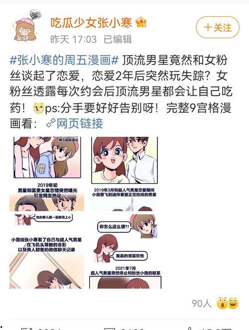 吃瓜张小寒网爆料,揭秘娱乐圈幕后真相